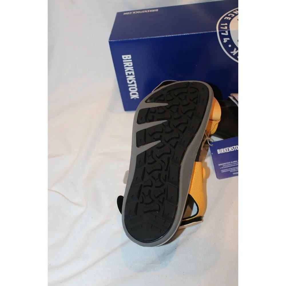 Birkenstock Women's Kalahari Birko-Flor Sandals Futura Purple/Apricot EU 38 REG